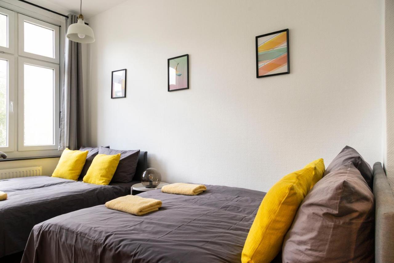 Central +3Br +Big Living Room Next To U-Station Берлин Экстерьер фото